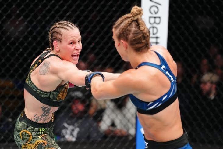 Валентина Шевченко в очередной раз успешно защитила свой чемпионский титул в UFC.
&nbsp;