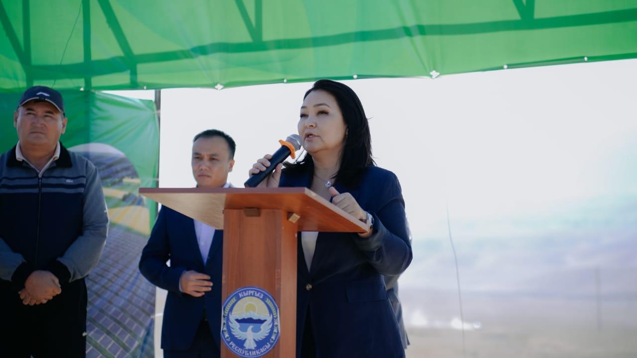 Күн панелдери астына клубника да өстүрөбүз. Баткенде уникалдуу "Агровольтайка" долбооруна старт берилди. 
&nbsp;